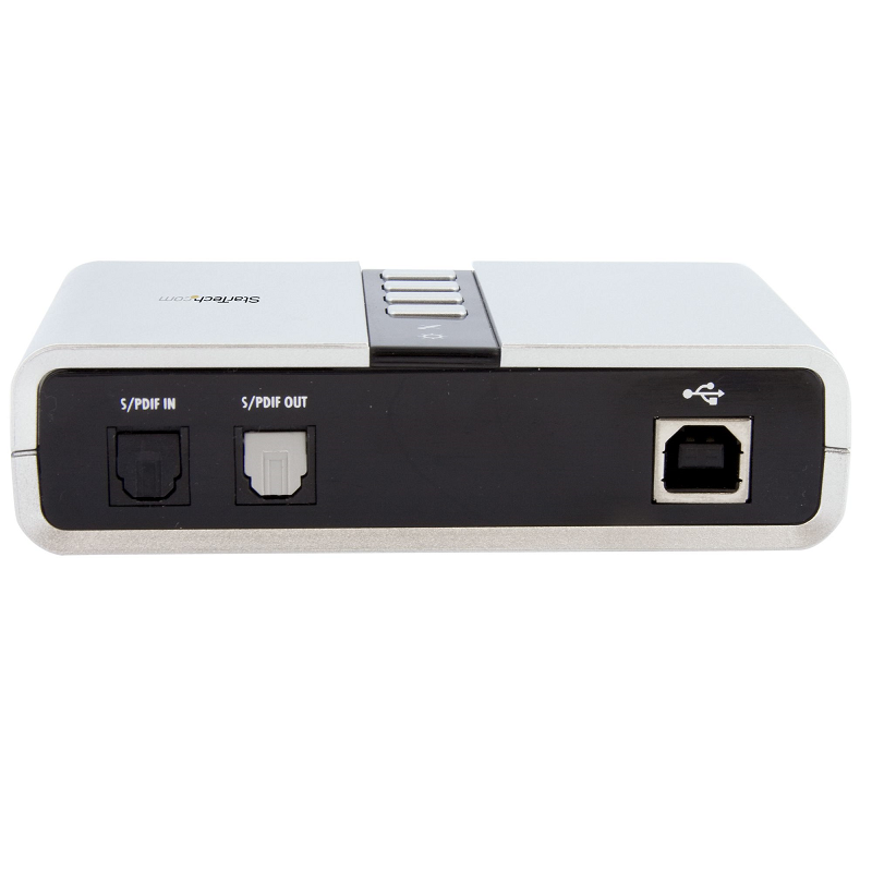 StarTech ICUSBAUDIO7D 7.1 USB Audio Adapter External Sound Card with SPDIF Digital Audio